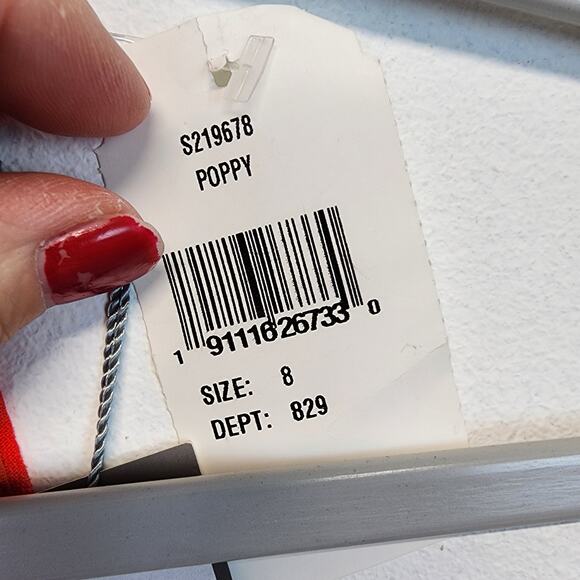 Lela Rose Stretch Crepe Halter Maxi Dress Size 8 Red Orange Couture Designer - Picture 16 of 16